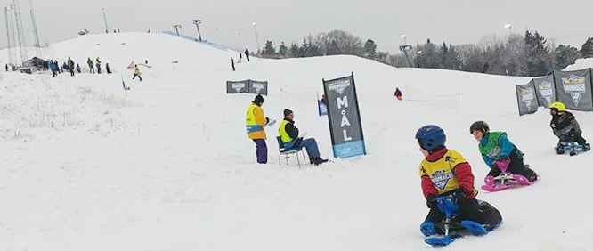 Snowracer Cup avgjord i Ekholmsnäsbacken