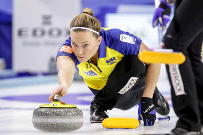 Curling-guld till Agnes Knochenhauer, Lidingö