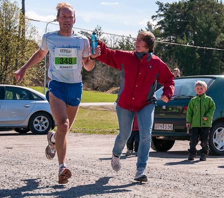 Daniel Nilsson från Studenterna vann 50 kilometer för tredje året i rad. Foto: Bo Vading, piqs.se