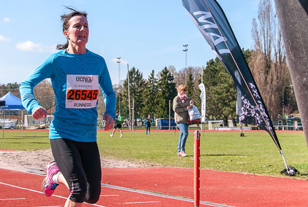 Susanne Nörgaard från Björkhagen kom först i mål av alla damer på 26 kilometer. Foto: Bo Vading, piqs.se