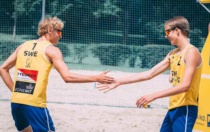 Lidingöbo tog Sverige till Ungdoms-OS i beachvolley