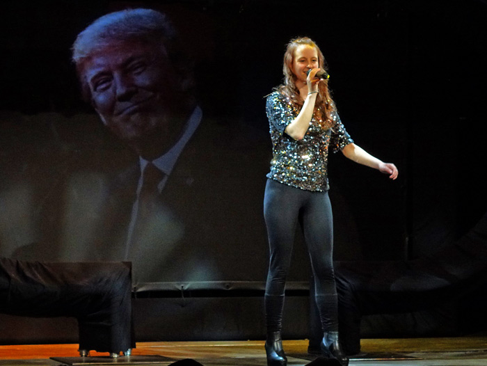 Isabelle Lindström sjunger "Jag ljuger så bra".