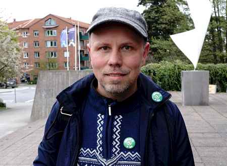 Patrik Sandström tre på Miljöpartiets lista